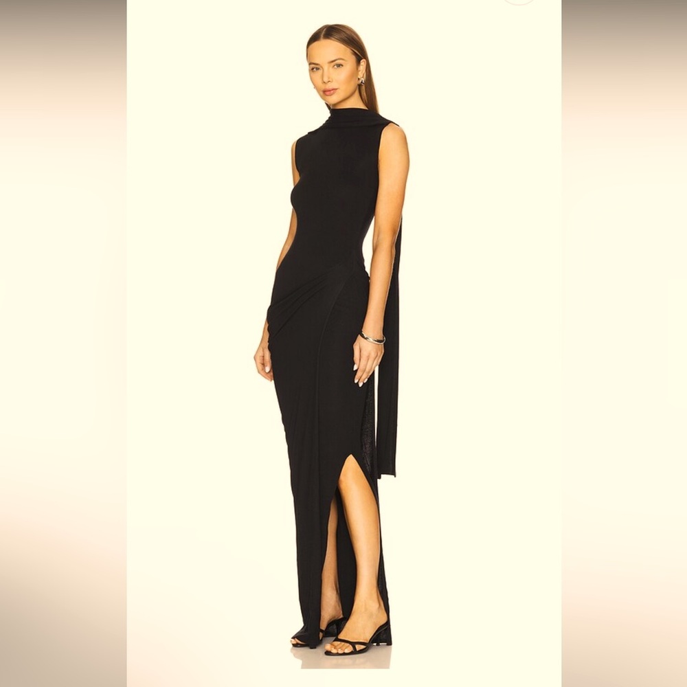 NWT Nou Dress in Black Aya Muse size XXS *sold out online!!*